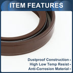 1 Pc Front Camshaft Oil Seal for Chevrolet Cruze (2011–2016), Sonic (2012–2018)