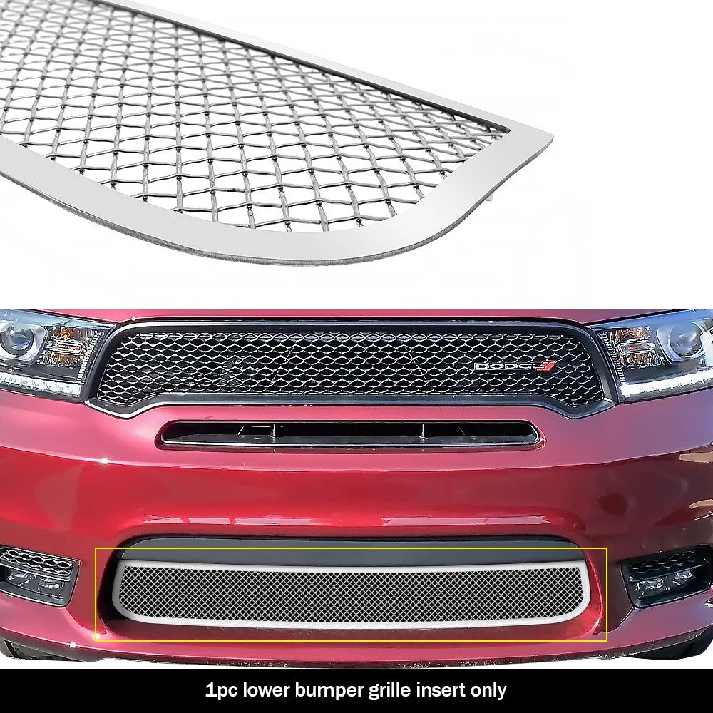 Stainless Steel Mesh Grille for Dodge Durango RT/SRT (2018–2020)