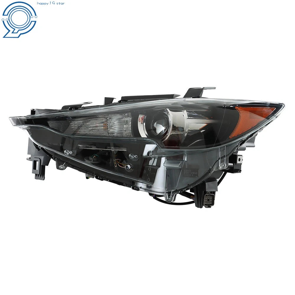 LED Headlight Assembly for Mazda CX-5 (2017–2021) Black Housing, Driver Side