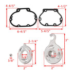 Clutch Gasket Kit for Harley-Davidson Big Twin Touring Softail (1987–2020)