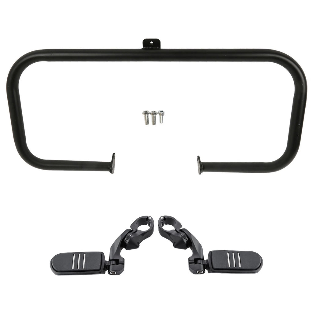 Engine Guard Highway Crash Bar & Footpegs for Harley Electra Glide (1997–2008)