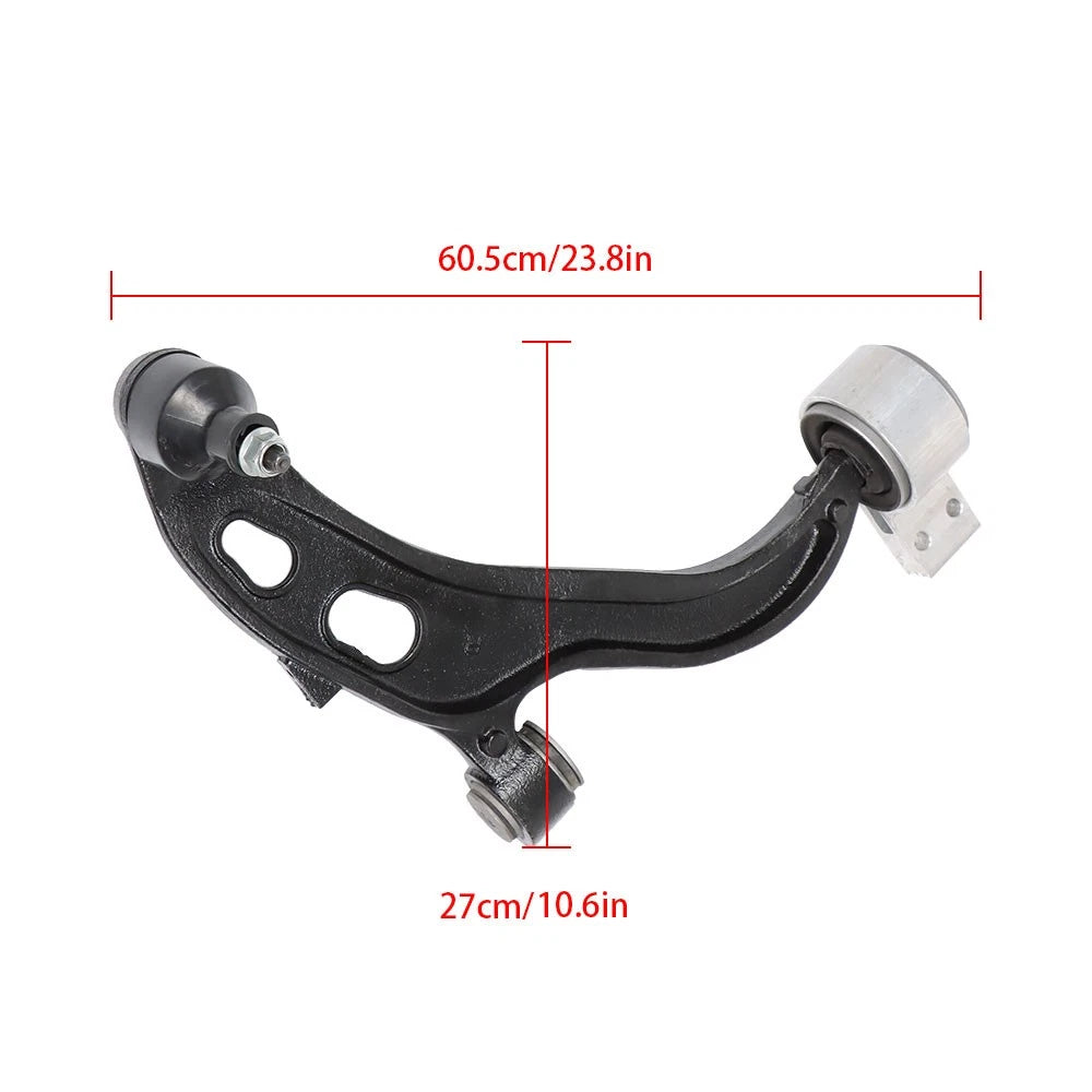 2pc Front Lower Control Arm for Ford Taurus (2013–2018) Lincoln MKS MKT (2013–2016)