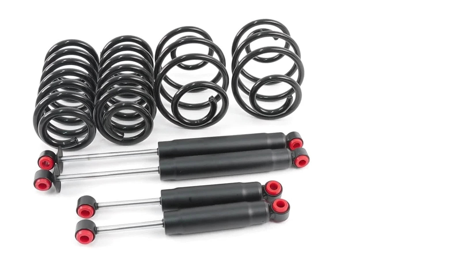 Set of 2 Front 3" Rear 4" Lowered Coil Springs for Chevy C10 (1963–1972)