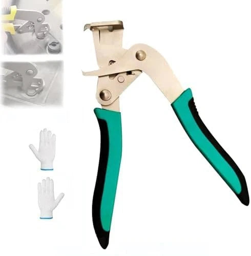 Car Clip Pliers Set with Gloves Heavy Duty Alloy Steel Automotive Tool