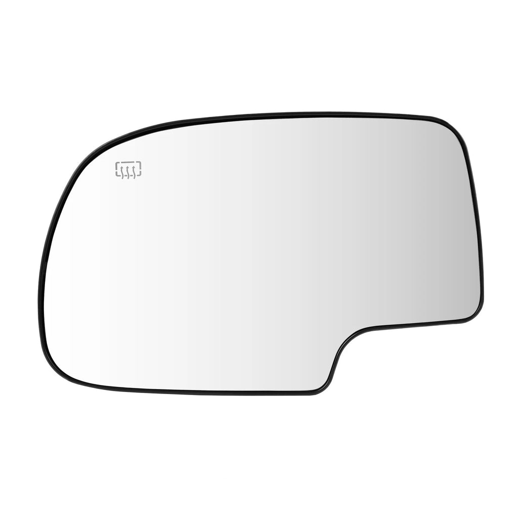 Power Heated Driver Side View Mirror Glass for Chevy Silverado GMC Sierra