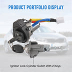 Ignition Lock Cylinder Switch with Keys for Kia Rio (2013-2017) Optima (2011-2015)