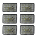6 LED Work Light Kit for Case IH 2188 2366 2388 (Fits 353657A1)