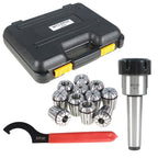 11PC ER32 Collet Set with Shank for Milling Machine MT3