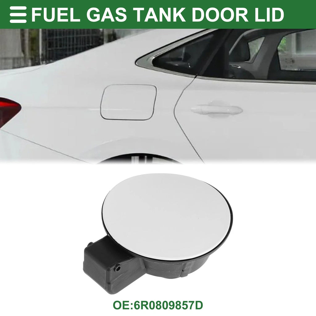 Fuel Tank Door Cap for Volkswagen Polo (2011–2018) Fuel Filler Flap Cover White
