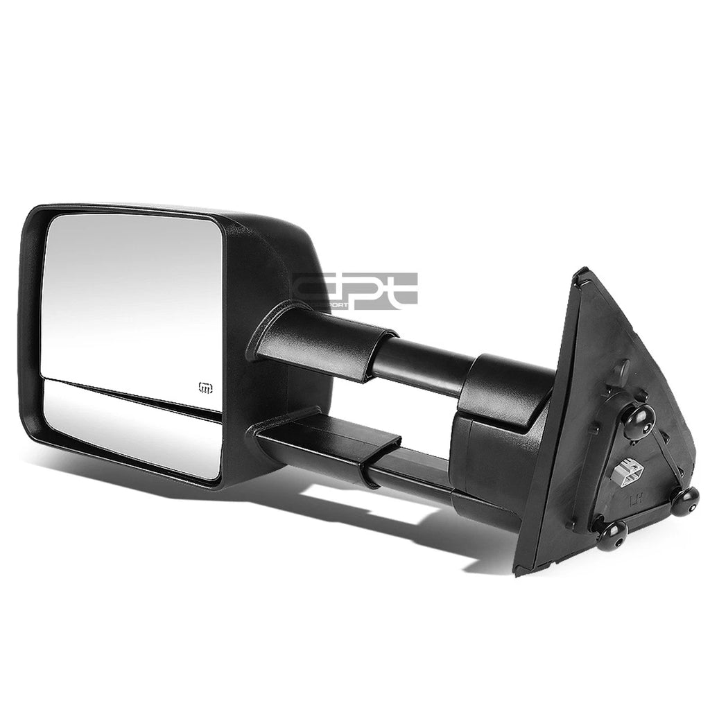 Towing Side Mirror for Toyota Tundra (2007–2016) LH/Driver, Powered, Heated, LED