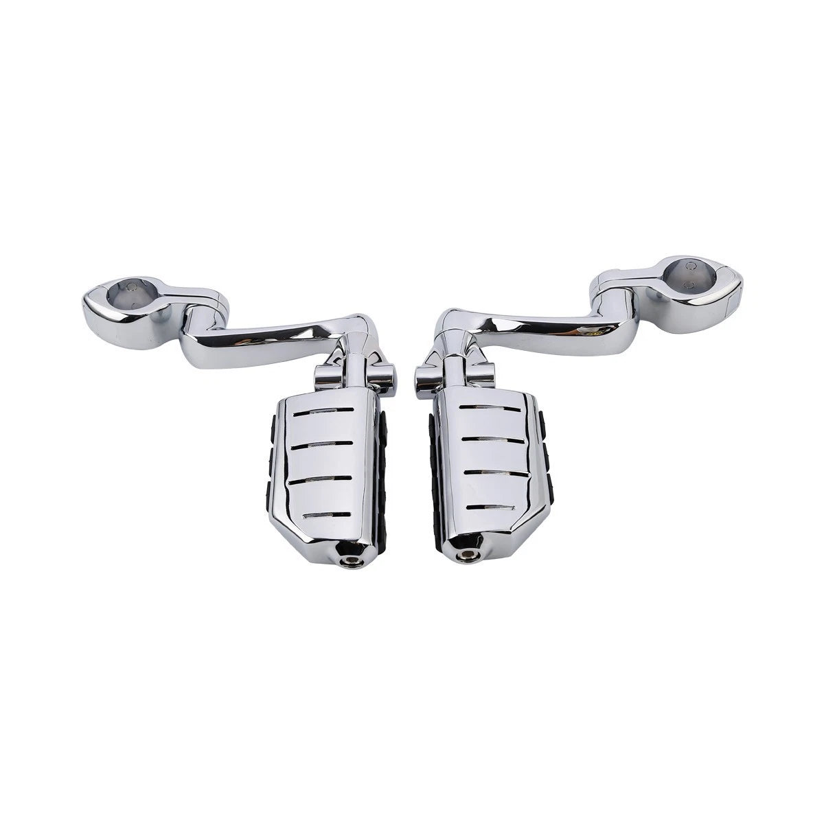 Foot Pegs for Harley Touring, Softail, Dyna (1 1/4" Engine Guard Clamps)