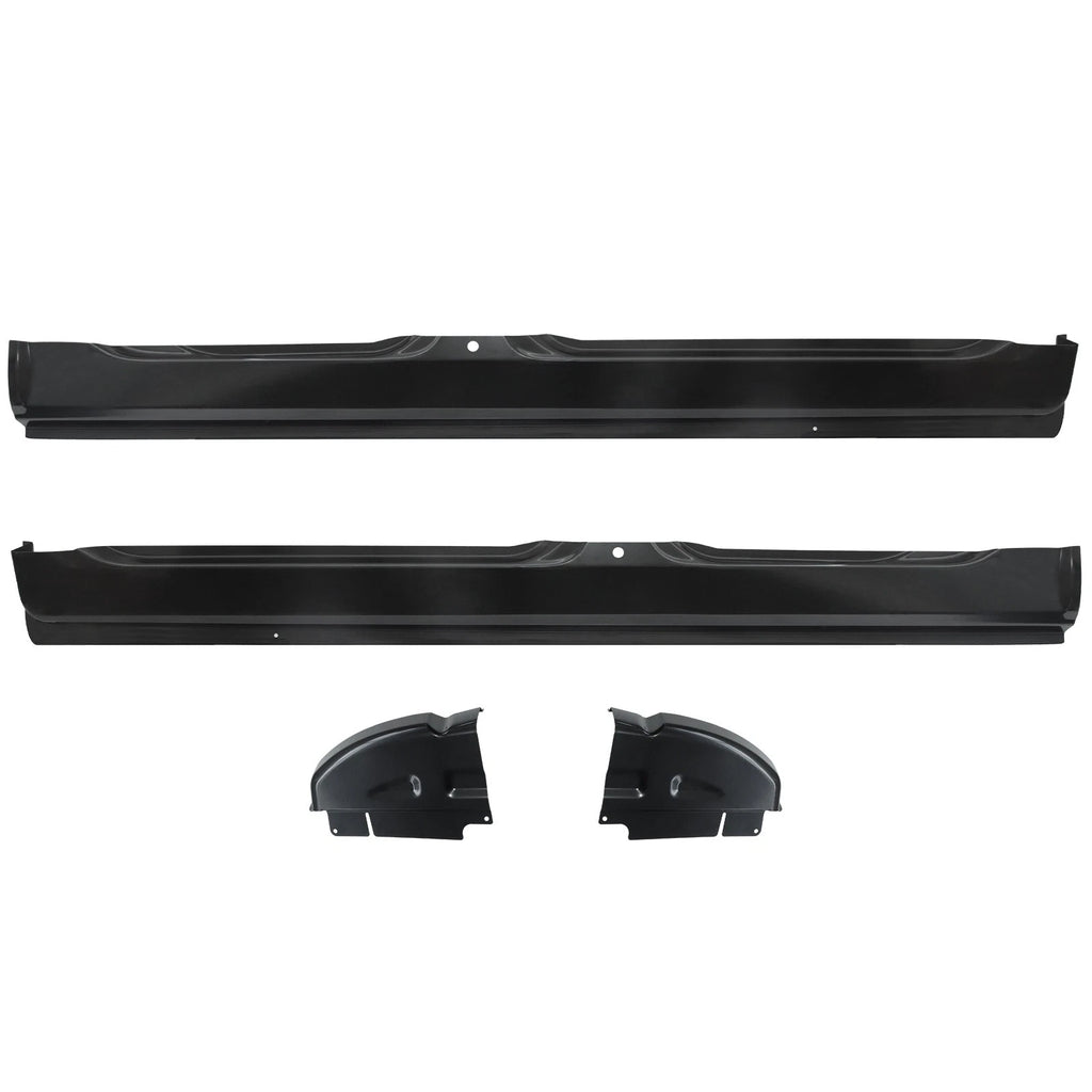 Pair Rocker Panels & Cab Corners for Dodge Ram 1500 2500 3500 (2002–2008)