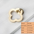Brushed Gold Brass Cabinet Knobs for Kitchen Drawer Pulls