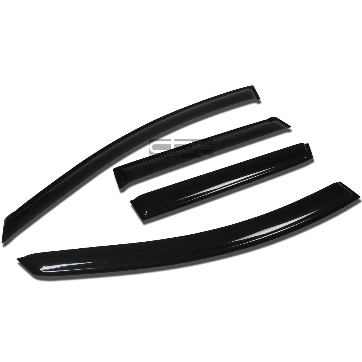 2X Smoke Tint Window Visor for Nissan Murano Z51 (2009–2014)