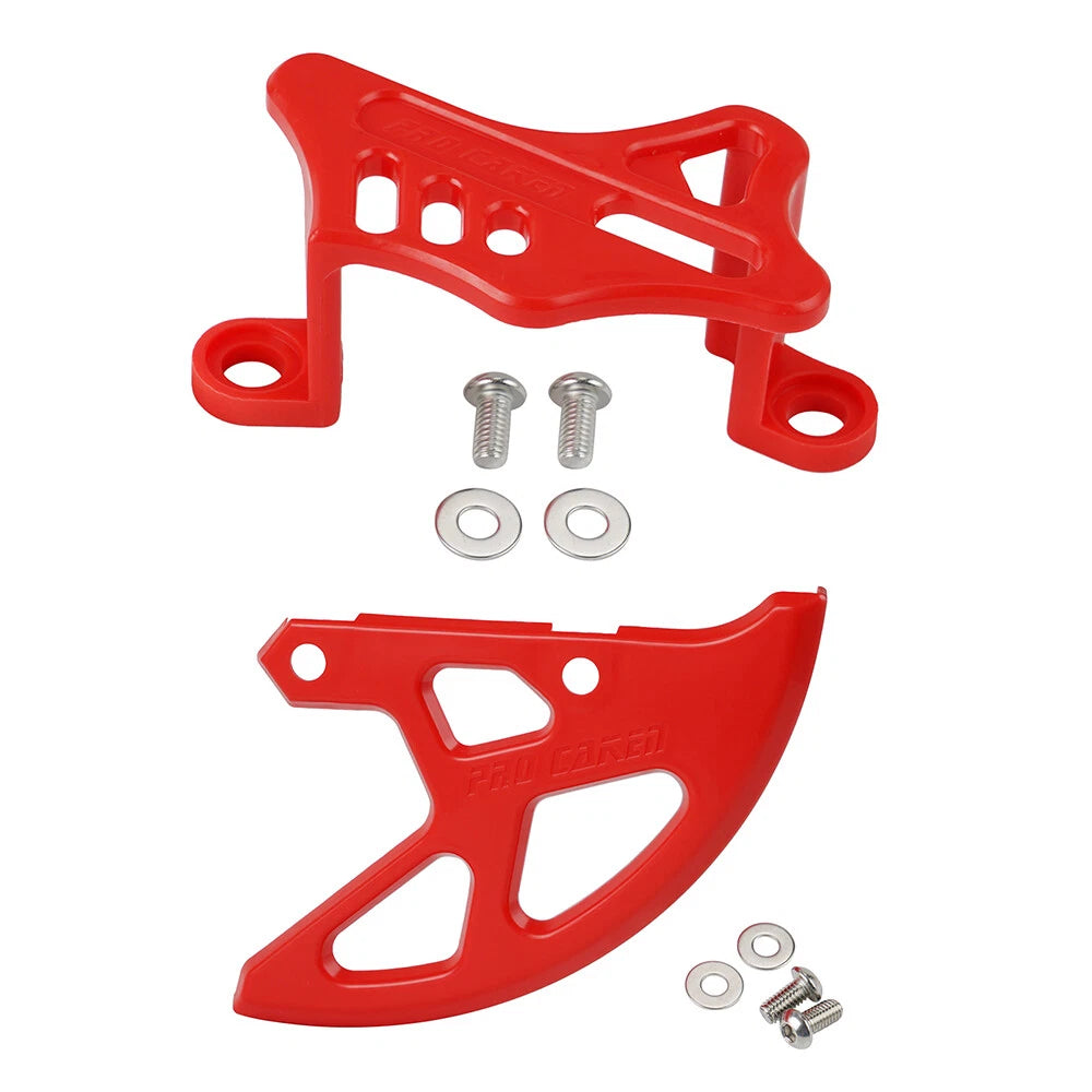 Rear Brake Disc & Caliper Guard Protector for Honda CRF250R CRF250X (2004–2022)