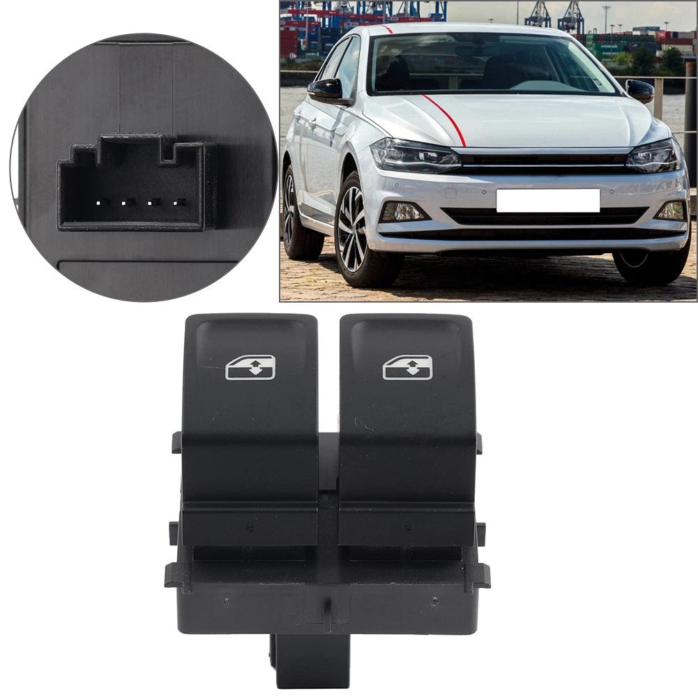 Power Window Regulator Switch for Volkswagen Polo, Seat Ibiza, Leon (2015–2021) 5G0959858