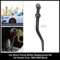 Short Throw Shifter Replacement Kit for Honda Civic CRX (1988–2000) Black