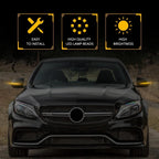 Driver Mirror Turn Signal Light Amber for Mercedes Benz C400 C63 GLE450 (2015–2019)