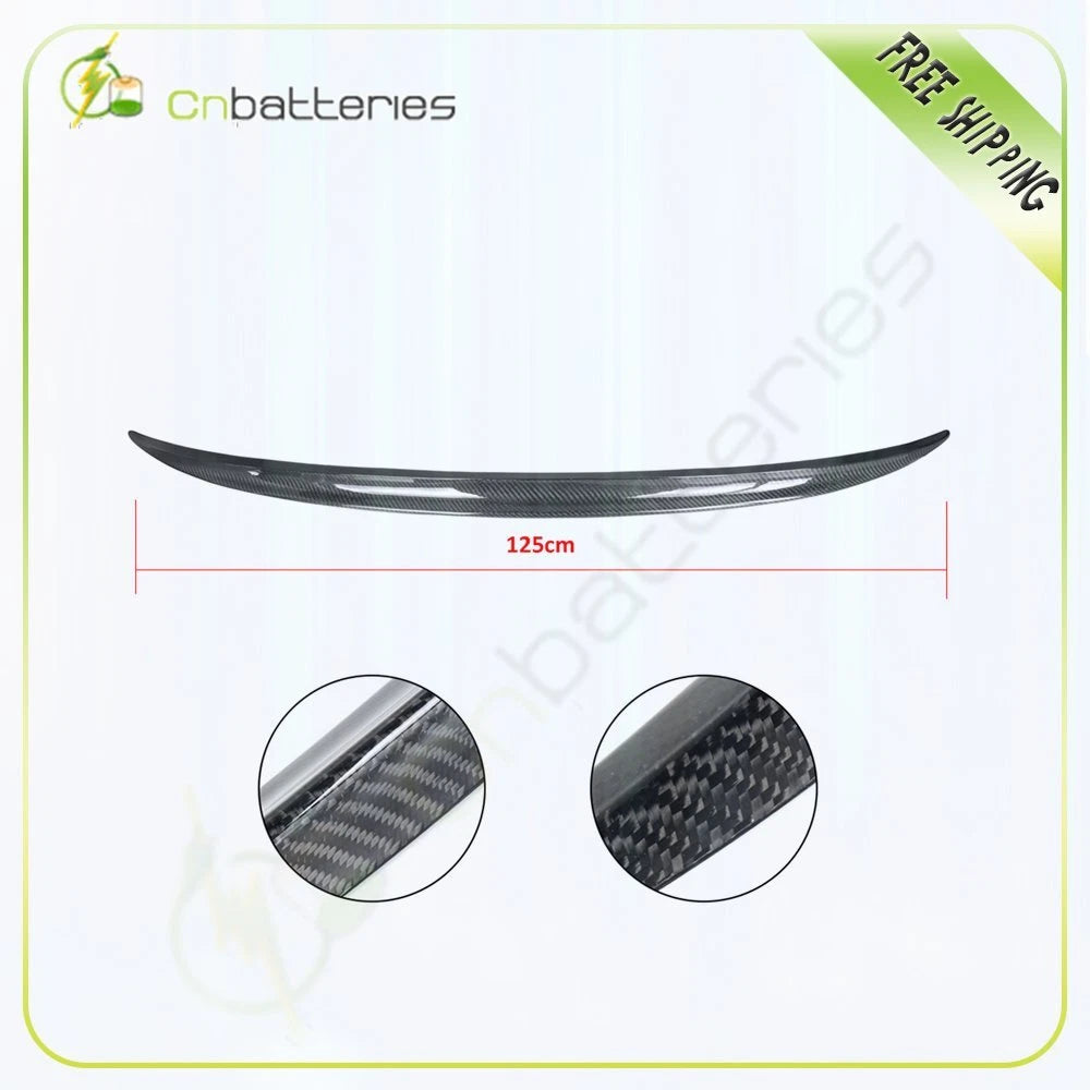 Carbon Fiber Trunk Spoiler Wing for BMW F10 5 Series 528i 535i (2011–2016)