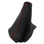 Automatic Shift Boot for Kia Soul (2011–2013) Red Stitch Leather Synthetic