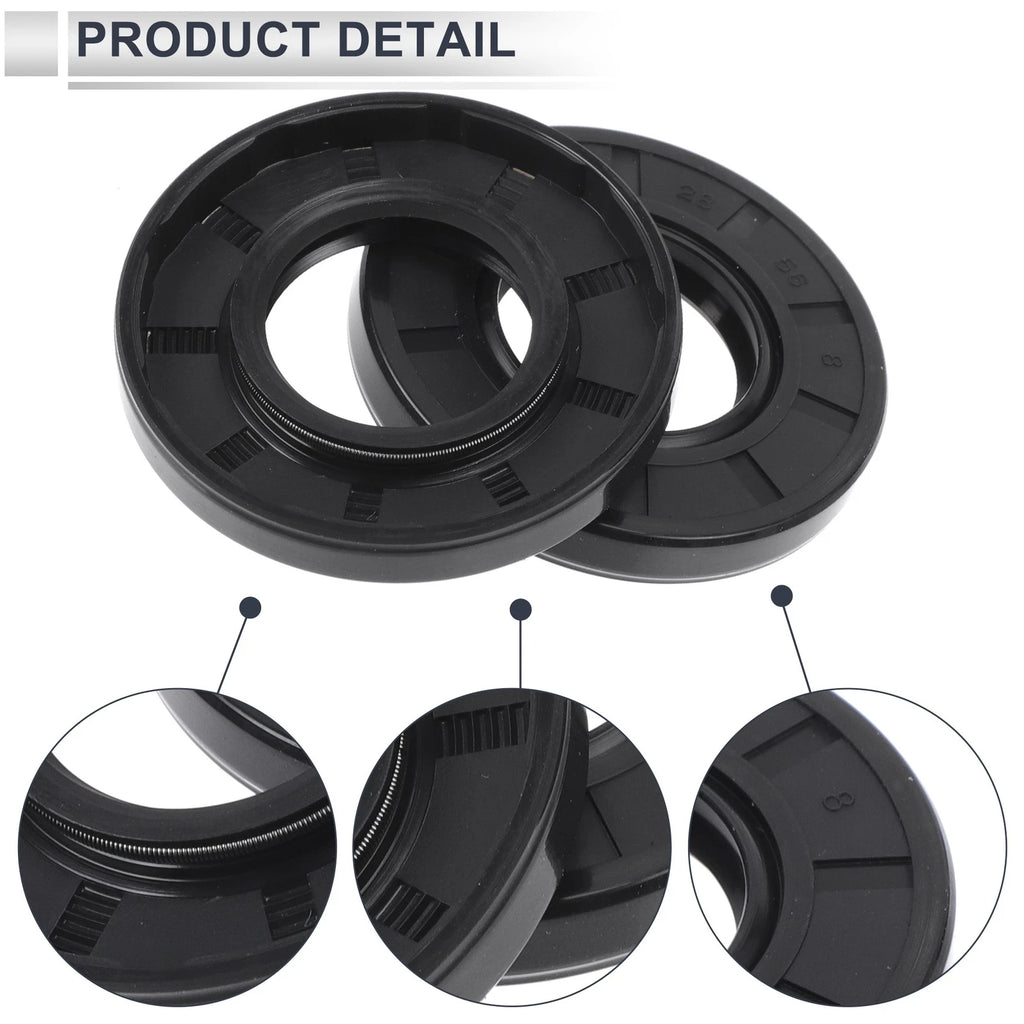 Set of 5 Oil Seal Rotary Shaft Seal TC Ring 28x56x8mm Nitrile Rubber