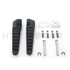 Rear Footrests Foot Pegs for Kawasaki ZX6R (2003–2011) Black