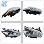 LED Projector Headlight for Nissan Murano (2015-2018) Chrome