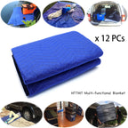 12 Pcs Thick Furniture Moving Packing Blanket for Protection Pads