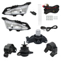Set of 4 Fog Light Assembly for Hyundai Elantra (2007–2010)