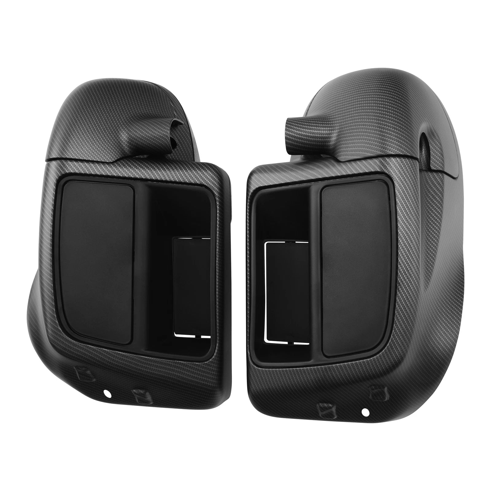 Carbon Fiber Matte Black Lower Vented Fairing for Harley Street Road Glide (2014–2024)