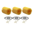 Set of 3 Wix Engine Motor Oil Filters for Lexus Toyota (Metal Free)