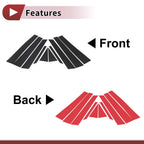 Set of 10 Door Pillar Window Trim for Volkswagen Touareg (2019–2024)