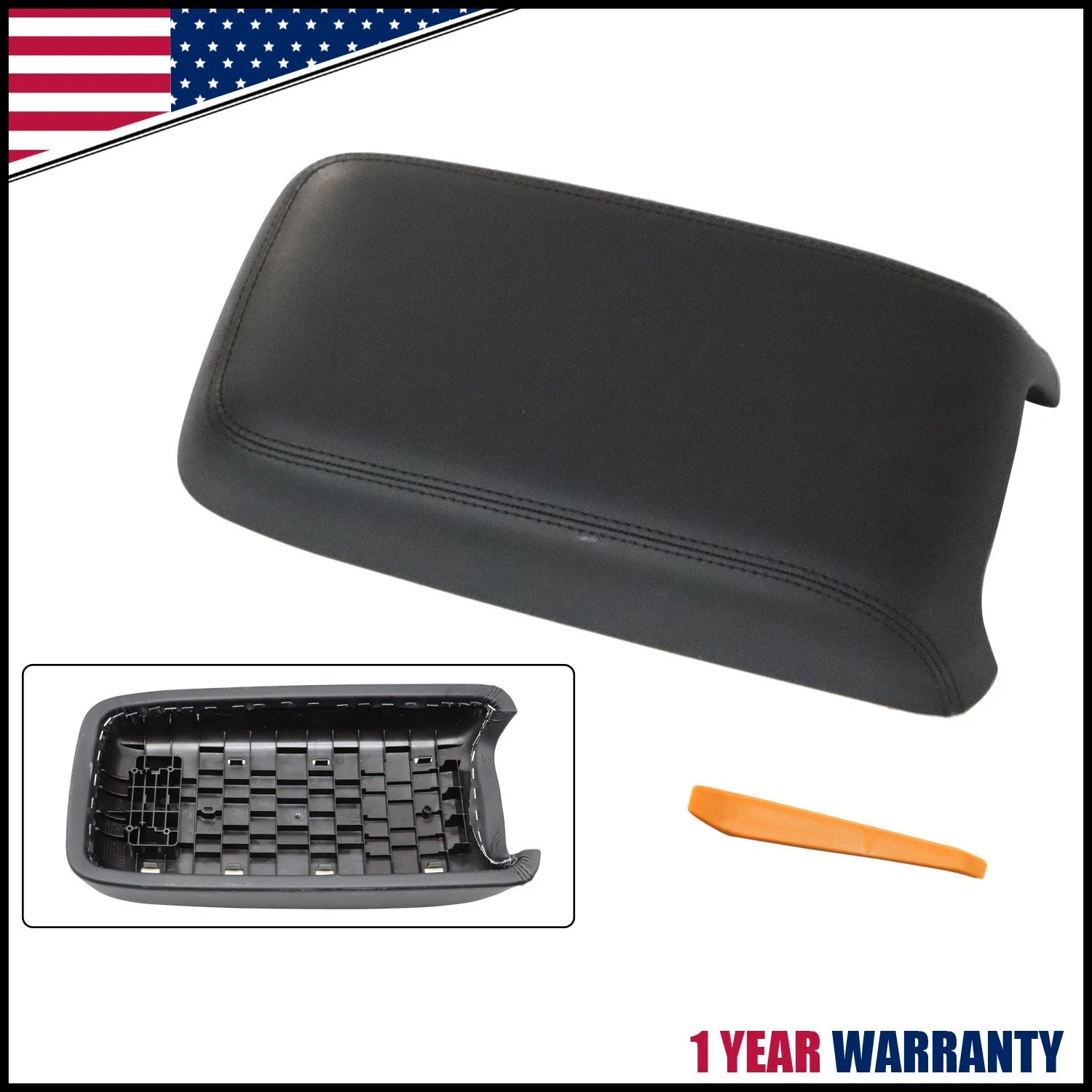 Center Floor Console ArmRest Lid for Dodge Charger Chrysler 300 (2011–2017)