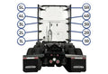Cab Fairing Bracket 4R for Freightliner Cascadia (2008–2017)