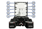 Cab Fairing Bracket 4R for Freightliner Cascadia (2008–2017)