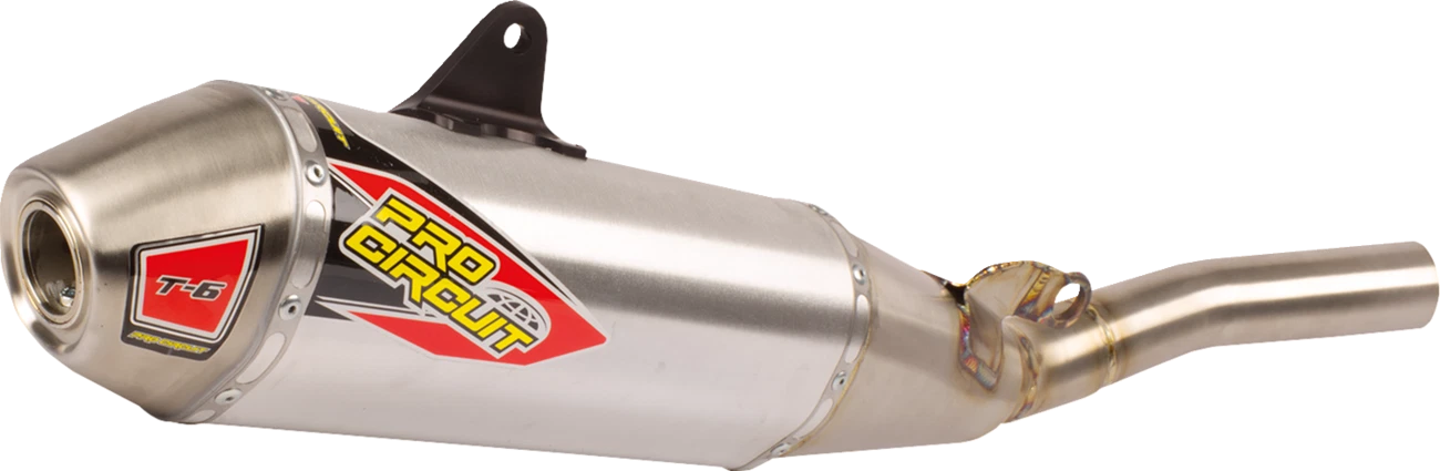 Pro Circuit T-6 Slip-On Muffler for YZ 450 (2013–2023) 0132645A
