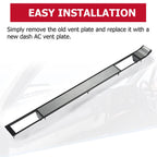 Dash AC Vent Plate for Silverado Pickup Blazer Suburban Jimmy (1981-1987)
