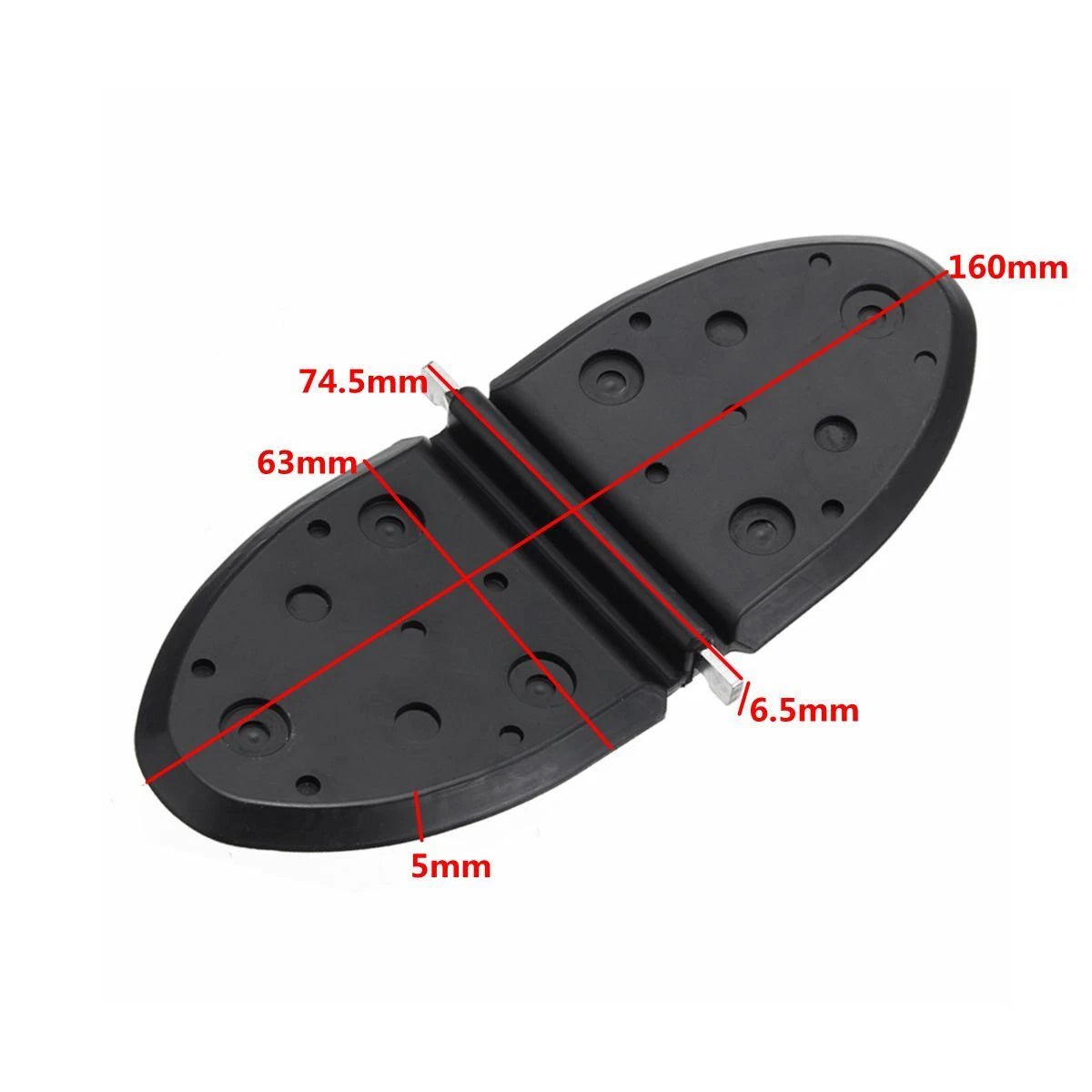 Exhaust Y Pipe Water Shutter Flapper for Mercruiser V8 & V6 (807166A1)