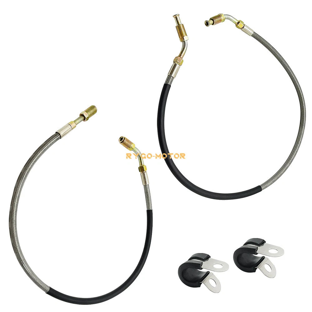 Front Brake Line Set for Polaris Big Boss 250 300 350 400 500 (1990–2000)