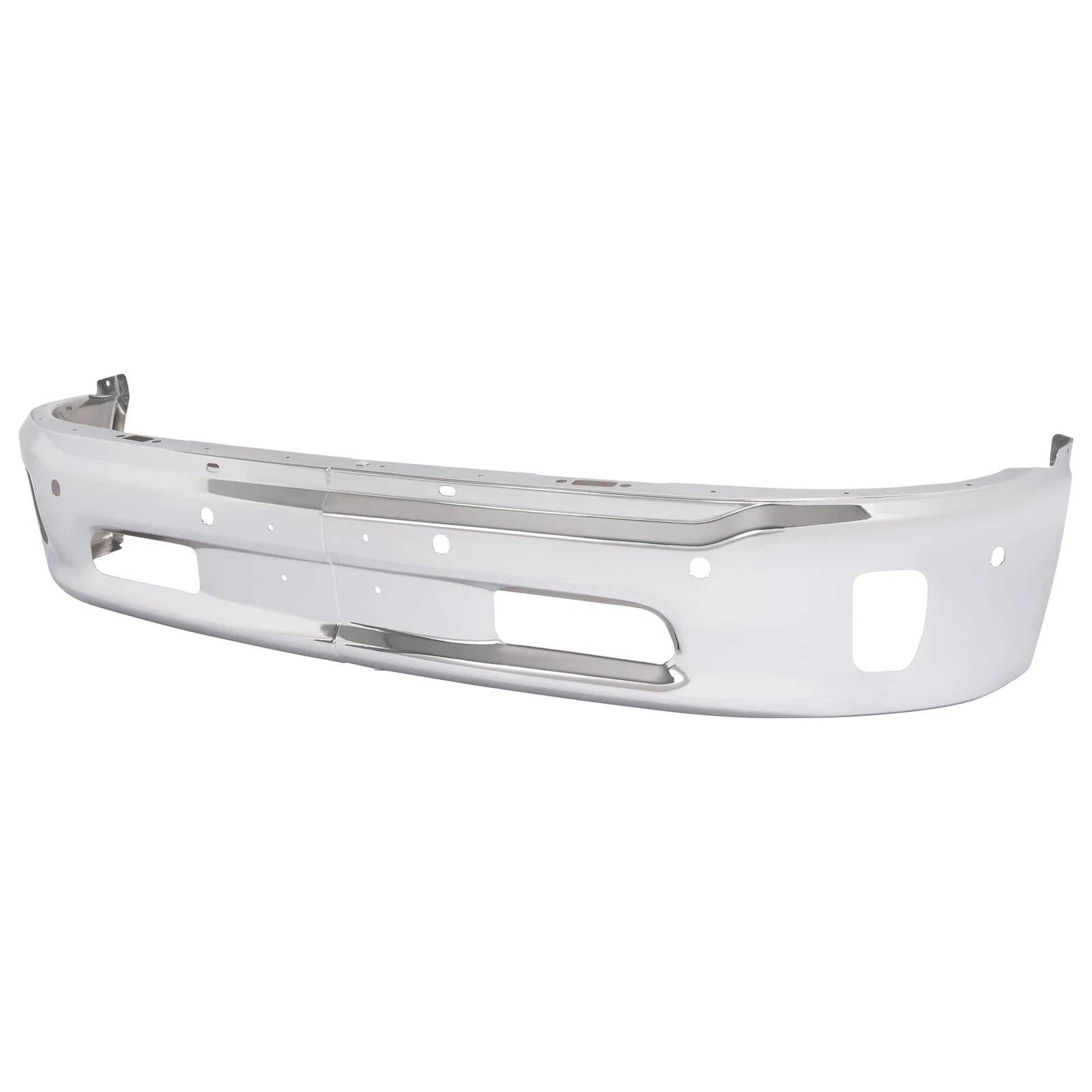 Front Bumper Face Bar for RAM 1500 (2014–2018) Chrome with Fog Light Holes