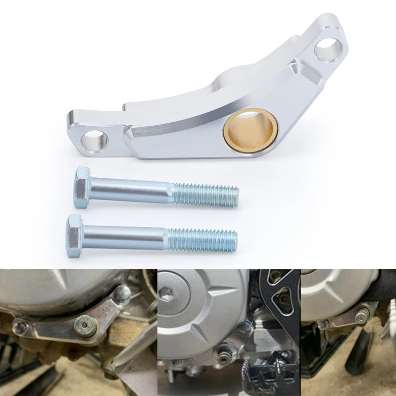 Billet Aluminum Shifter Shaft Brace Carrier for Honda CRF110 (2013–2020)