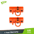 Set of 2 Forged Steel 3/8" Tractor Bucket Hooks with Tie Down Ring