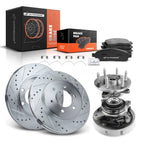 Front Drilled Brake Rotor & Pad Set for Ford F-150 (2005–2008)