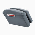 Hard Saddlebags for Harley Street Road Glide (2014–2023) Gunship Gray