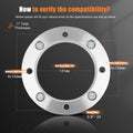 2X 1" Wheel Spacers 4x156 for Polaris RZR XP 900 (2011–2014)