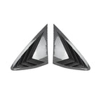 Carbon Style Window Louver Cover for Benz GLC-Class Coupe (2016–2022)