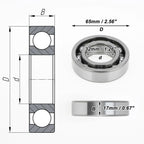 Deep Groove Ball Bearing 32x65x17mm for Scooter Skateboard (P5)