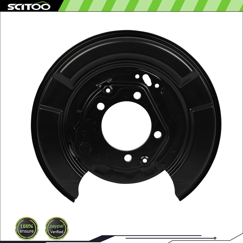 Rear Left Brake Disc Shield for Toyota Highlander, Lexus RX330, RX350 (2001–2007) 46504-48020