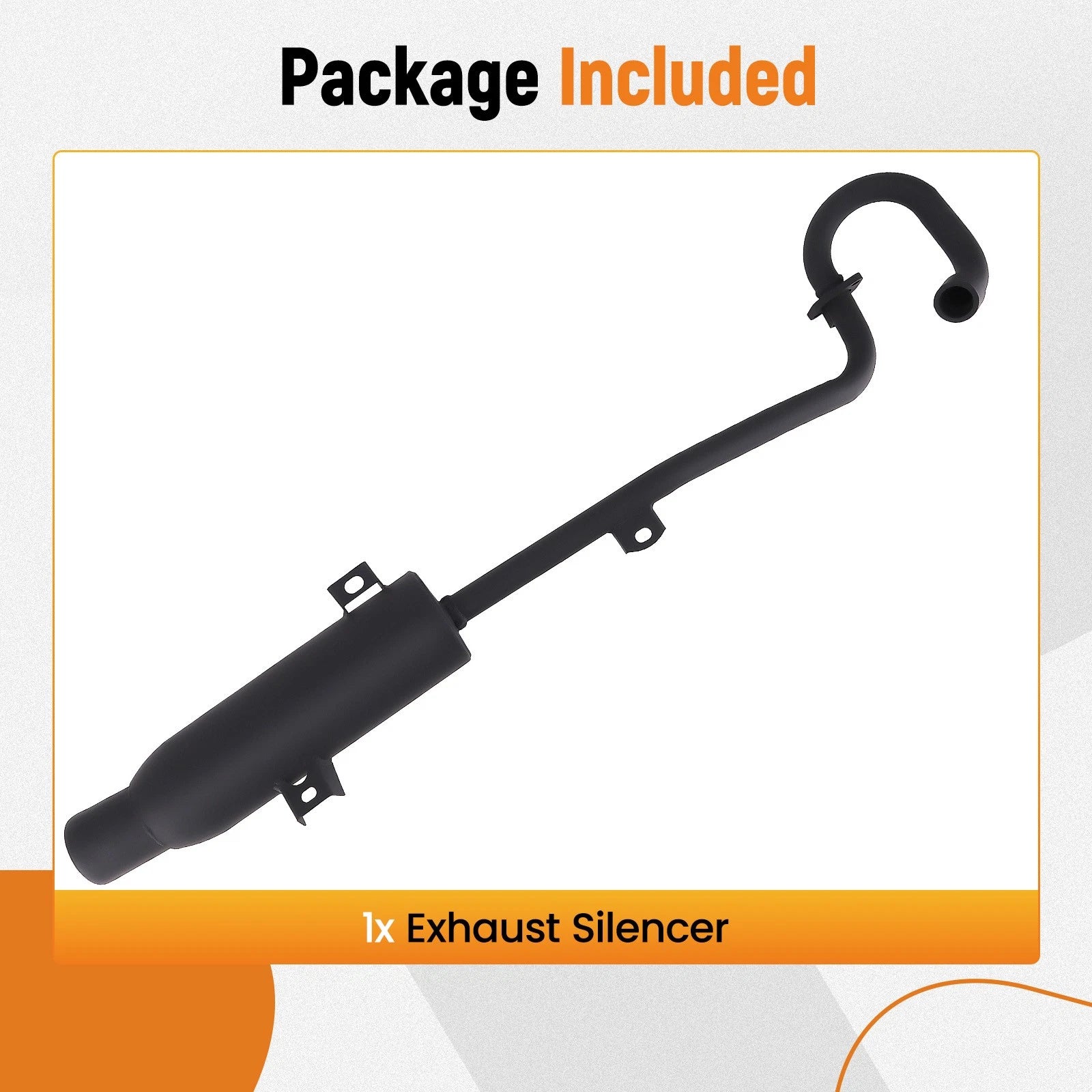 Exhaust Muffler Pipe for Honda TRX300FW FourTrax 300 4X4 (1988–1991)