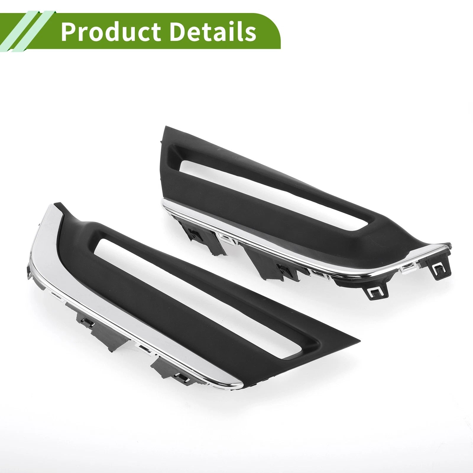 1 Pair Front Fog Light Grill for Honda CR-V (No. 71106TLYH01/71156TLYH01)